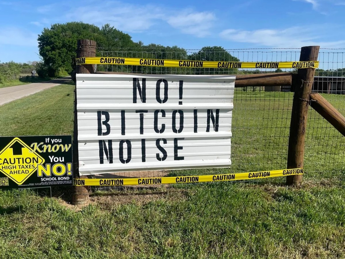 A bitcoin mine in Texas is “killing us slowly,” local residents say
